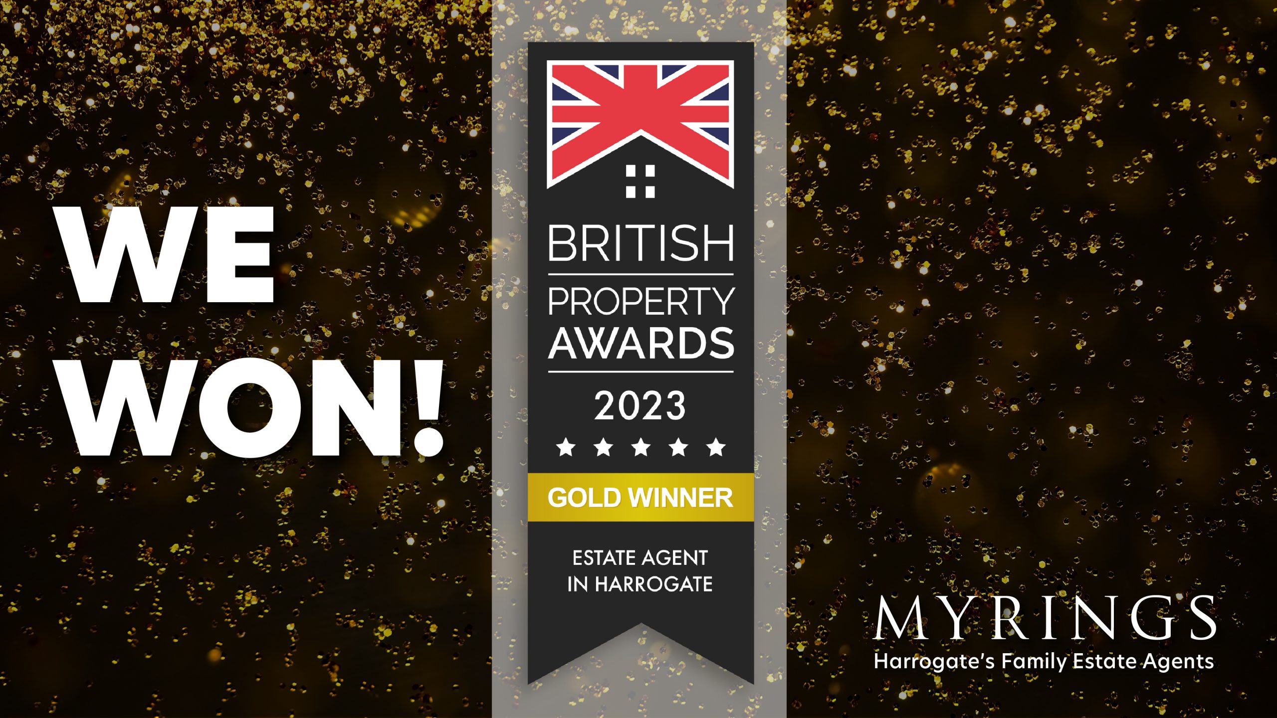 Myrings Estate Agents Gold Award