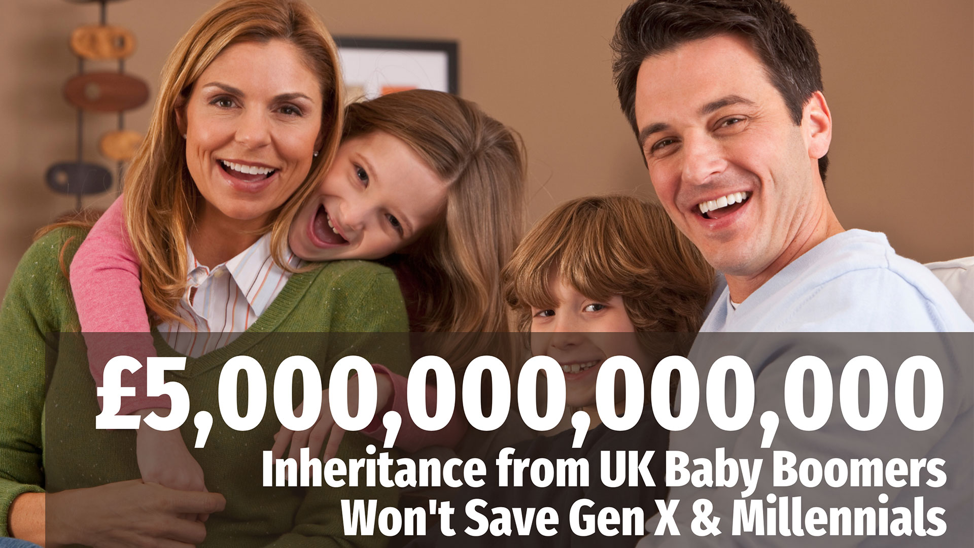 Harrogate’s £8.23 Billion Inheritance from Child Boomers Will not Save Gen X and Millennials